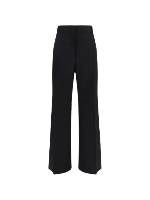 Róhe boxer-detailed trousers Black 42030126