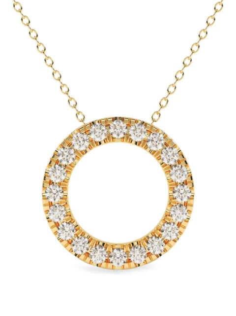 Diamond Essentials circle diamond necklace Gold LGPDRD8033415014Y