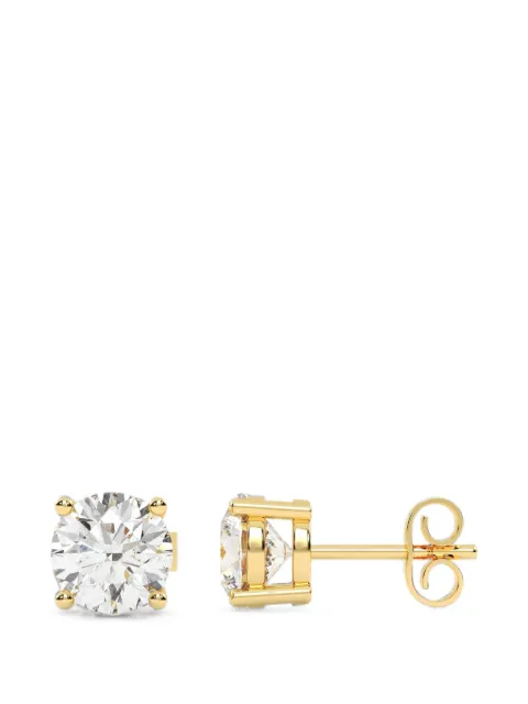 Diamond Essentials laboratory-grown diamond earrings Gold LGERSTRD600BSFAA14Y