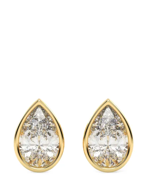 Diamond Essentials diamond solitaire earrings Gold LGERFAPS4501075BZ14Y