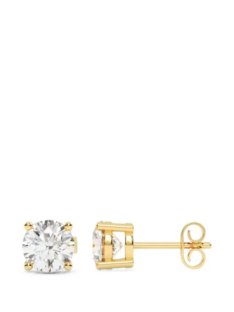 Diamond Essentials lab-grown diamond solitaire earrings Gold LGERSTRD400BSFAA14Y