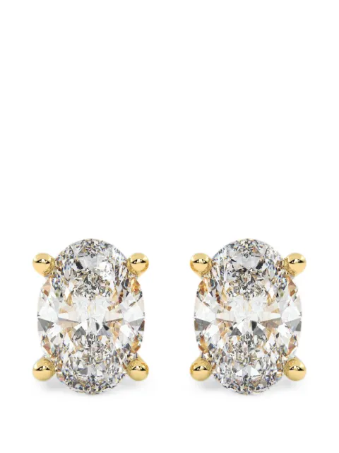 Diamond Essentials laboratory-grown diamond earrings Yellow LGERFAOV4505075FLT14Y