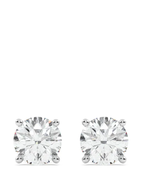 Diamond Essentials laboratory-grown diamond earrings Silver LGERSTRD125BSCAA14W