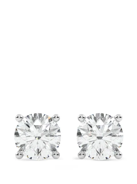 Diamond Essentials diamond solitaire earrings Silver LGERSTRD125BSFAA14W