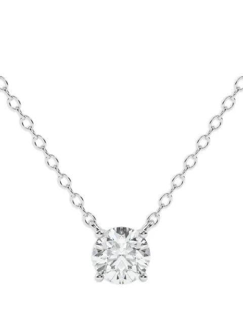 Diamond Essentials diamond solitaire necklace Silver LGPDRD80527075FLT14W