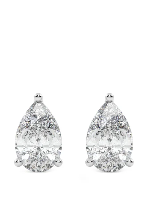Diamond Essentials diamond solitaire earrings Silver LGERFAPS4505050FLT14W