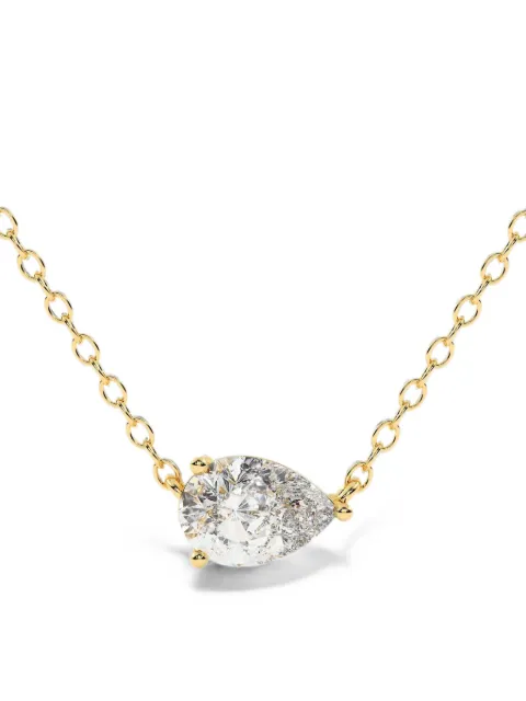 Diamond Essentials lab-grown diamond necklace Gold LGPDPS80527100FLT14Y
