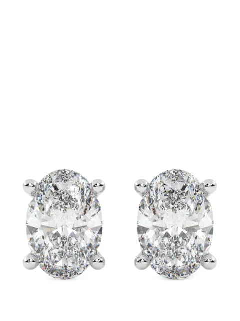 Diamond Essentials diamond stud earrings Silver LGERFAOV4505200FLT14W