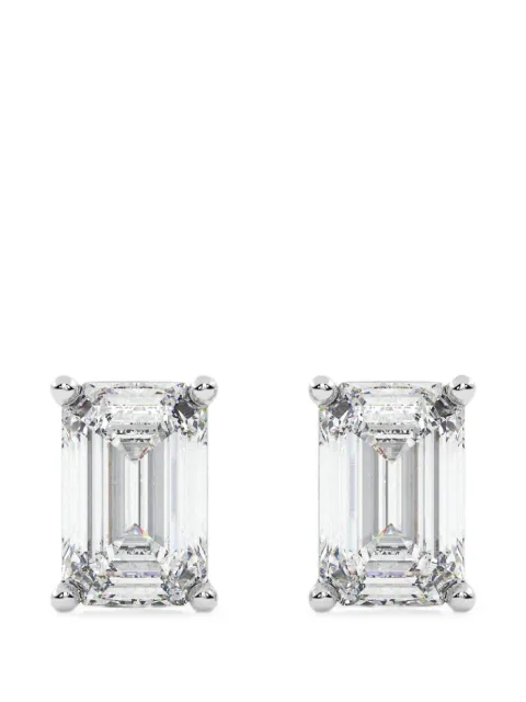 Diamond Essentials diamond solitaire earrings Silver LGERFAEM4505075FLT14W
