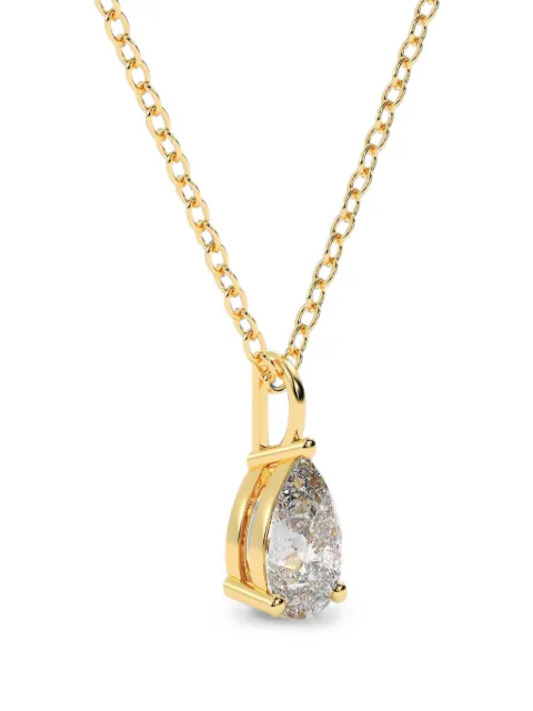Diamond Essentials pear-shape-pendant necklace Gold LGPDSBPS80528025CSB14Y