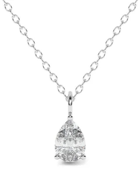 Diamond Essentials lab-grown diamond solitaire necklace Silver LGPDPS80528075CSB14W
