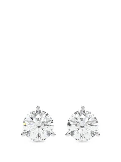 Diamond Essentials diamond solitaire stud earrings Silver LGERSTRD500MT3PAA14W