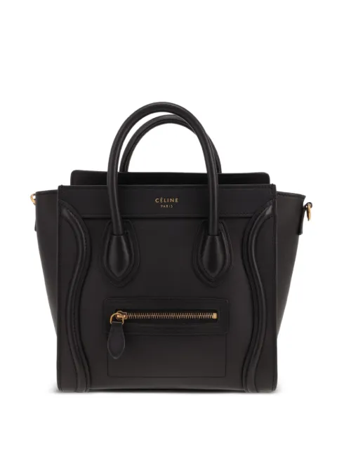 Celine Pre-Owned 2010s Luggage two-way handbag Black 432277
