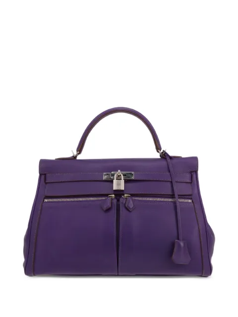 Hermès Pre-Owned 2010s Kelly Lakis handbag Purple 431070