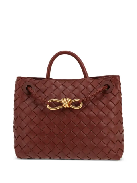 Bottega Veneta Pre-Owned Andiamo intrecciato handbag Red 428943