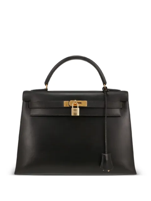 Hermès Pre-Owned 1995 Kelly 32 handbag Black 426709
