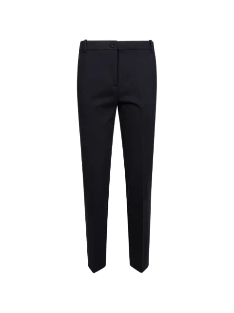 PINKO Bello pressed-crease trousers Black 100155A3NV