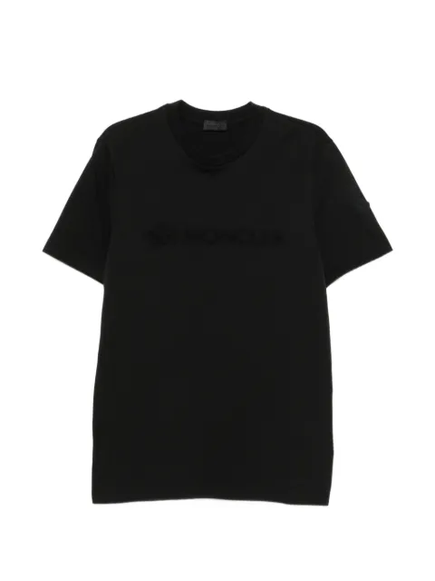 Moncler logo-detail T-shirt Black L20918C0001189AUG