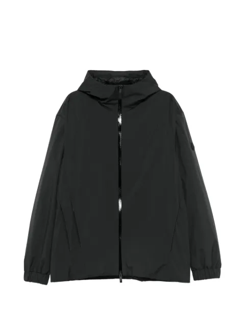 Moncler hooded zip-up jacket Black L20911A00041599M4