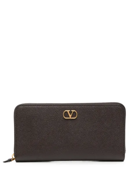 Valentino Garavani VLogo Signature leather wallet Brown WP0BB3SNP