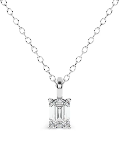Diamond Essentials diamond-pendant necklace Silver LGPDEM80528075CSB14W
