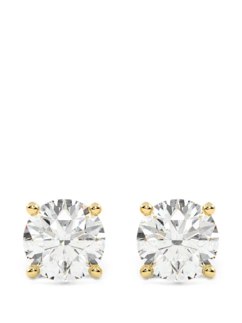 Diamond Essentials diamond-solitaire earrings Gold LGERSTRD125BSCAA14Y