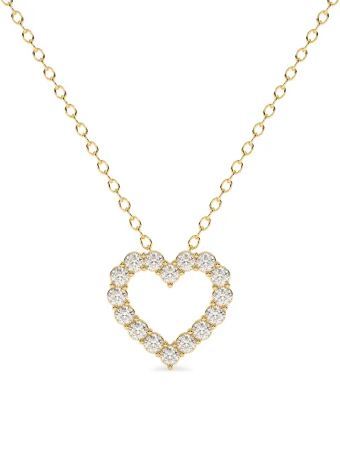Diamond Essentials heart diamond necklace Gold LGPDRD80516025C14Y