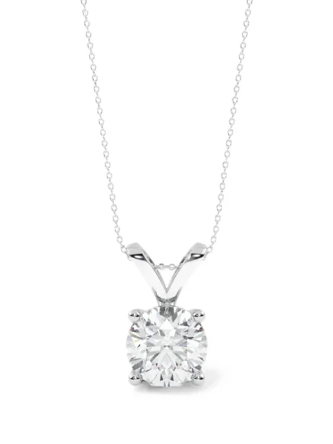 Diamond Essentials diamond pendant necklace Silver LGPDSLRD1004P14W