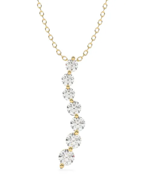 Diamond Essentials Journey diamond pendant necklace Gold LGPDJRRD150C7ST14Y