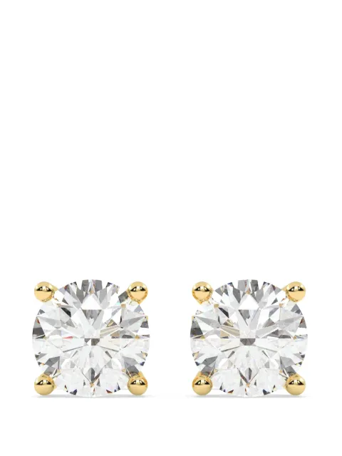 Diamond Essentials diamond-solitaire stud earrings Gold LGERSTRD250BSFAA14Y