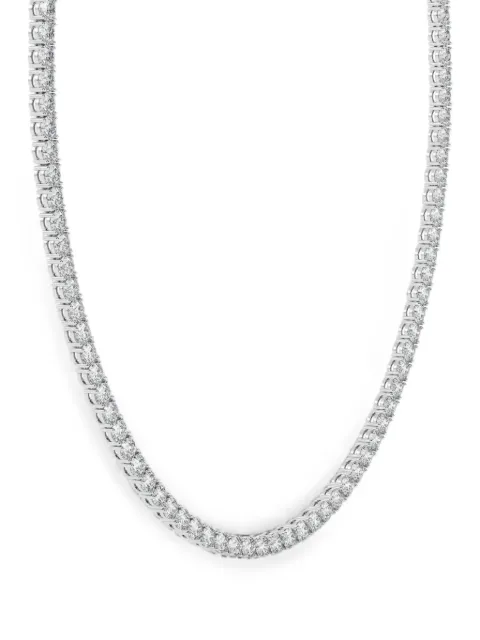 Diamond Essentials diamond tennis necklace Silver LGNKRD7014825CTLW14W