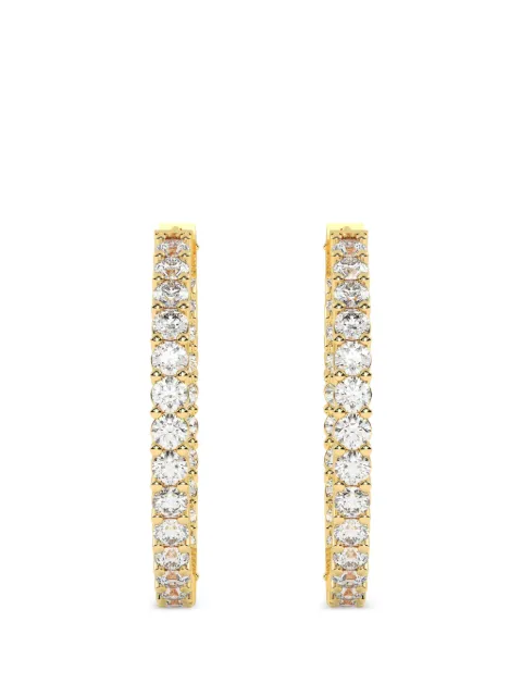 Diamond Essentials diamond hoop earrings Gold LGERHPRRD42207CT14Y