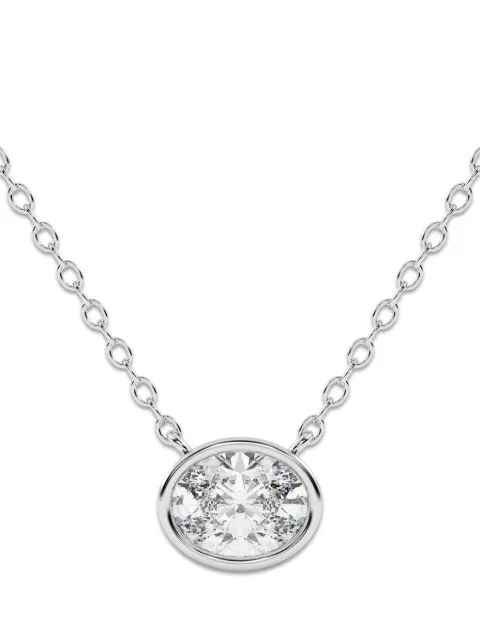 Diamond Essentials diamond pendant necklace Silver LGPDOV80526150CBZ14W