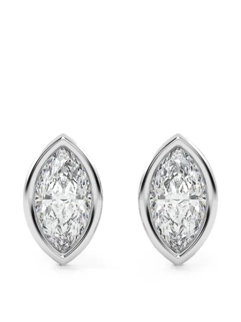Diamond Essentials diamond stud earrings Silver LGERFAMQ4498050BZ14W