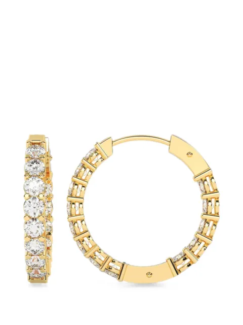 Diamond Essentials diamond hoop earrings Gold LGERHPORD43335C14Y