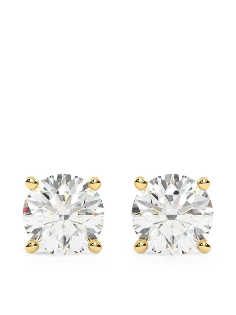 Diamond Essentials laboratory-grown diamond earrings Gold LGERSTRD400BSCAA14Y