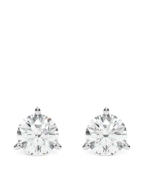 Diamond Essentials lab-grown diamond stud earrings Silver LGERSTRD075MT3PAA14W