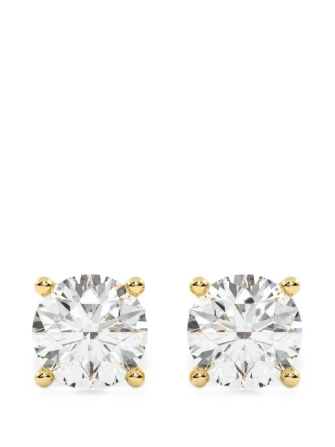 Diamond Essentials diamond solitaire earrings Yellow LGERSTRD150BSFAA14Y