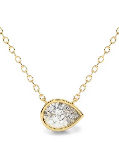 Diamond Essentials lab-grown diamond solitaire necklace Gold LGPDPS80526050CBZ14Y
