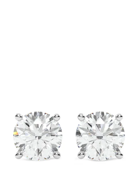 Diamond Essentials lab-grown diamond solitaire stud earrings Silver LGERSTRD600BSCAA14W