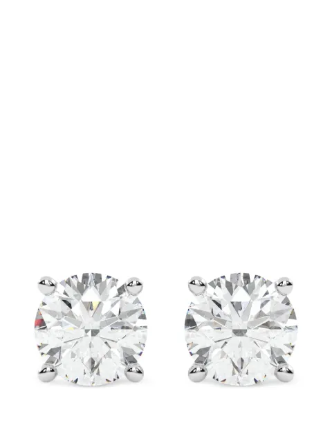 Diamond Essentials lab-grown diamond solitaire earrings Silver LGERSTRD400BSCAA14W