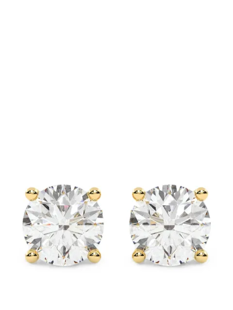Diamond Essentials lab-grown diamond solitaire earrings Gold LGERSTRD300MT3PAA14Y