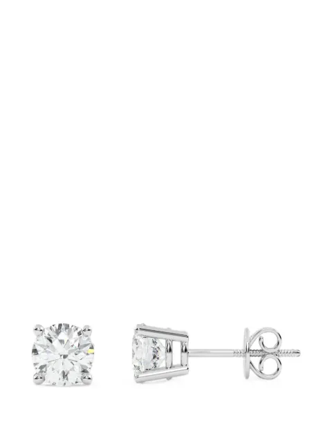 Diamond Essentials lab-grown diamond earrings Silver LGERSTRD075BSCAA14W