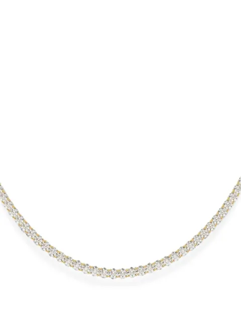 Diamond Essentials box-clasp-fastening diamond necklace Gold LGNKRD7014720CTLW14Y