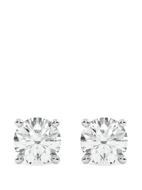 Diamond Essentials diamond solitaire stud earrings Silver LGERSTRD050BSCAA14W