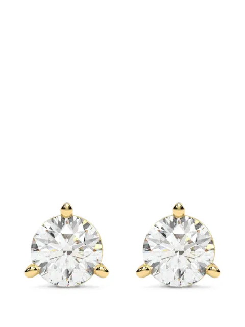 Diamond Essentials lab-grown diamond earrings Gold LGERSTRD040MT3PAA14Y