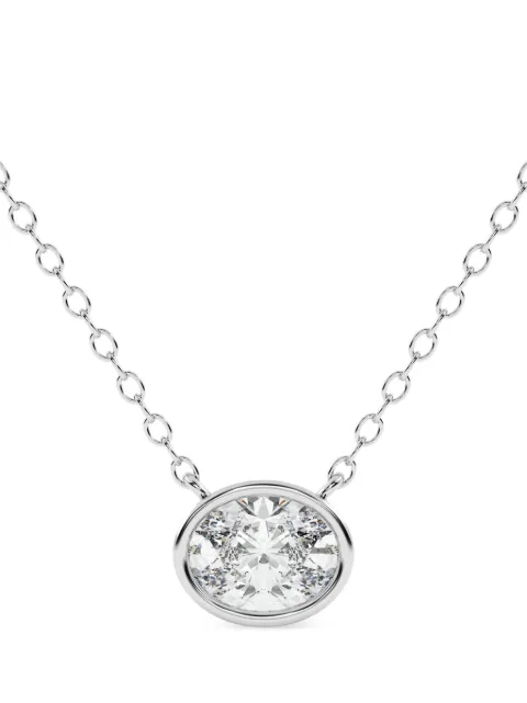 Diamond Essentials lab-grown diamond necklace Silver LGPDOV80526050CBZ14W