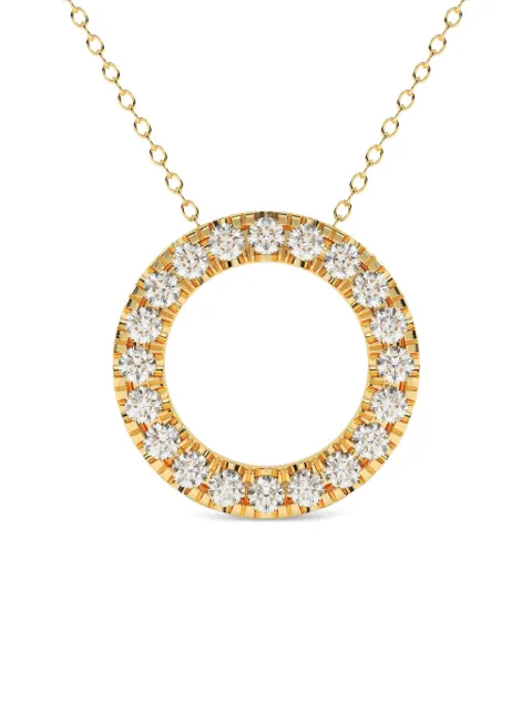 Diamond Essentials diamond circle-pendant necklace Gold LGPDRD8033430014Y