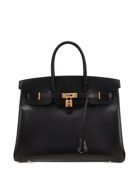 Hermès Pre-Owned 2024 35 Birkin handbag Black 433156