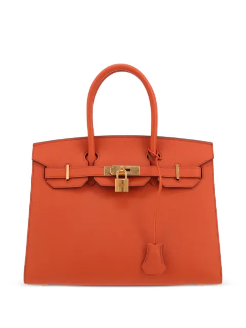 Hermès Pre-Owned 2020 30 Birkin handbag Orange 430665